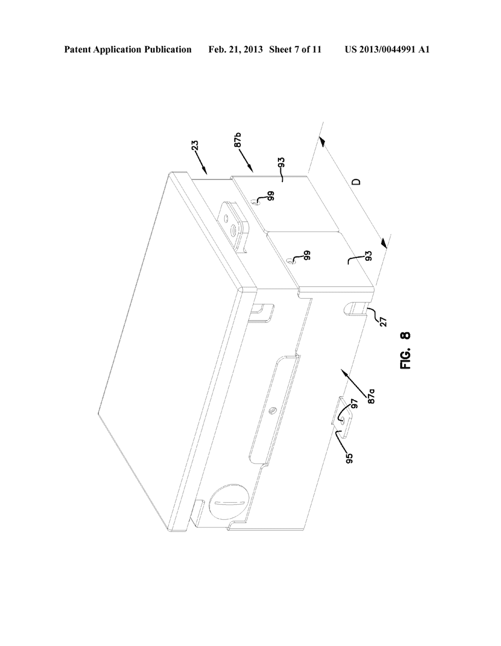 FIBER OPTIC ENCLOSURE WITH TEAR-AWAY SPOOL - diagram, schematic, and image 08