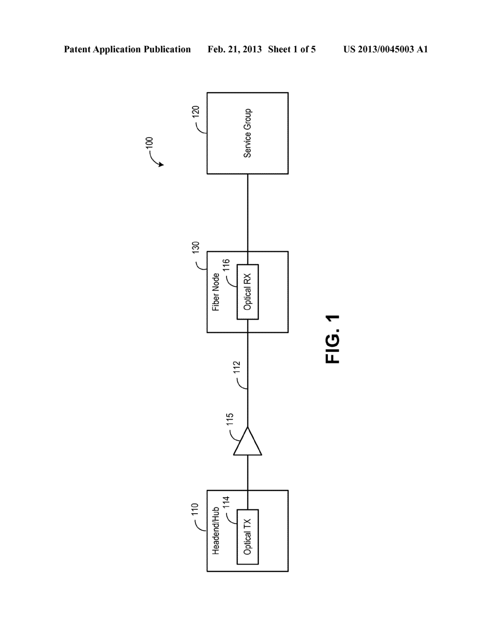 DETECTING THE PRESENCE OF STIMULATED BRILLOUIN SCATTERING IN A FIBER OF A     COMMUNICATION SYSTEM - diagram, schematic, and image 02