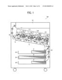 DEVELOPMENT DEVICE, AND PROCESS CARTRIDGE AND IMAGE FORMING APPARATUS     INCLUDING SAME diagram and image