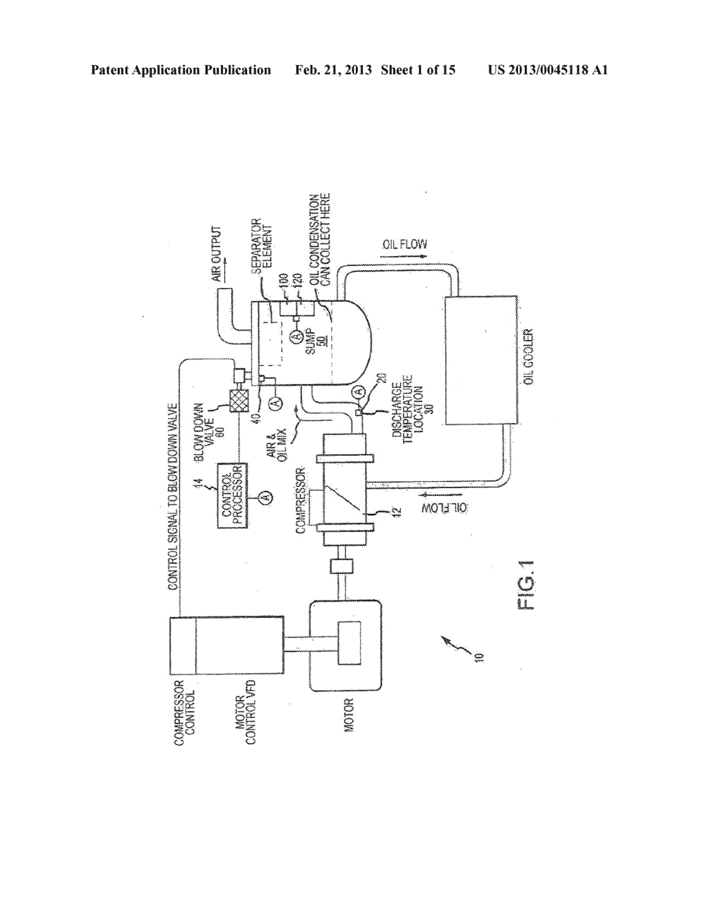 Smart Blow-Down System for Variable Frequency Drive Compressor Units - diagram, schematic, and image 02