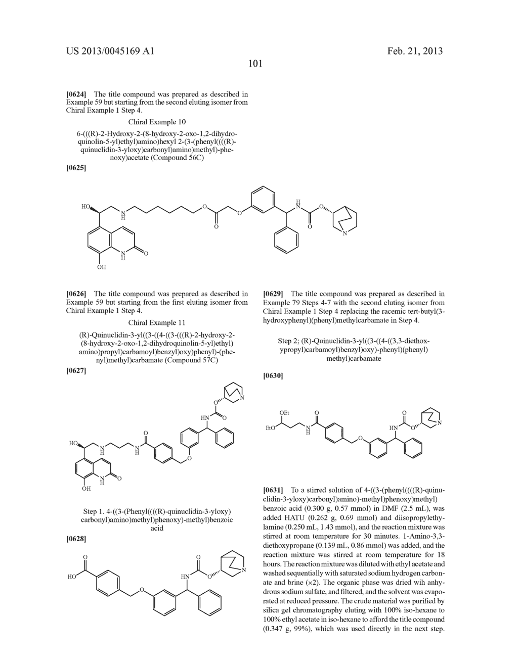 COMPOUNDS HAVING MUSCARINIC RECEPTOR ANTAGONIST AND BETA2 ADRENERGIC     RECEPTOR AGONIST ACTIVITY - diagram, schematic, and image 102