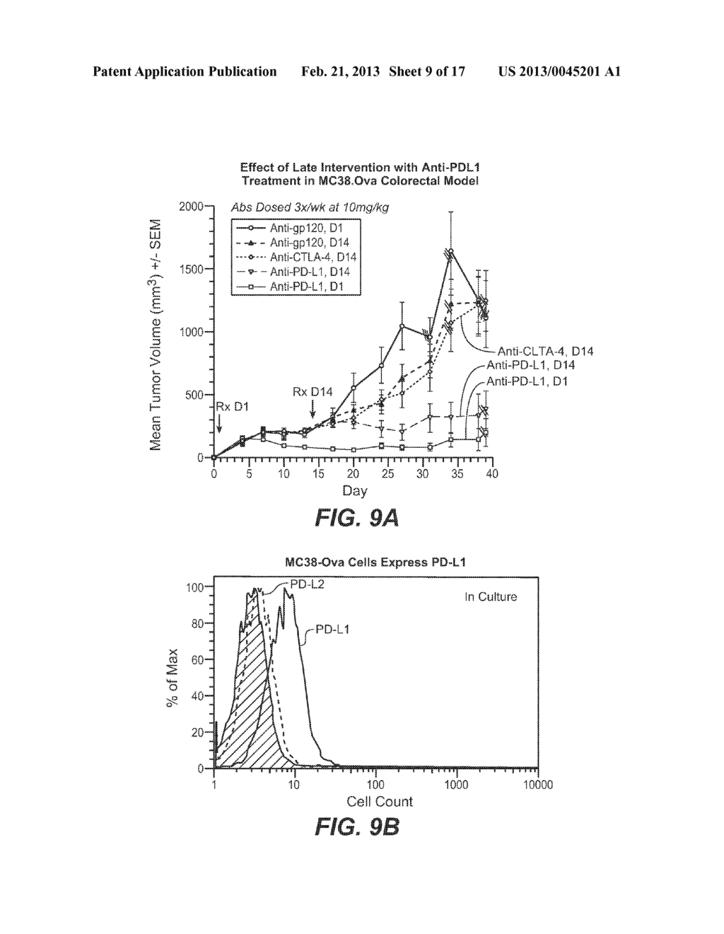 METHODS OF USING ANTI-PD-L1 ANTIBODIES AND THEIR USE TO ENHANCE T-CELL     FUNCTION TO TREAT TUMOR IMMUNITY - diagram, schematic, and image 10