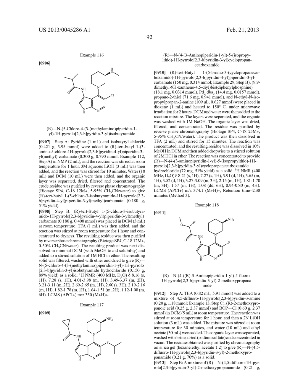 PYRROLOPYRIDINES AS KINASE INHIBITORS - diagram, schematic, and image 93