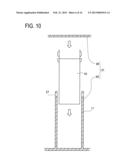 BATTERY, BATTERY ELEMENT, BATTERY CASE, BATTERY PRODUCTION METHOD, AND     VEHICLE HAVING BATTERY MOUNTED THEREON diagram and image