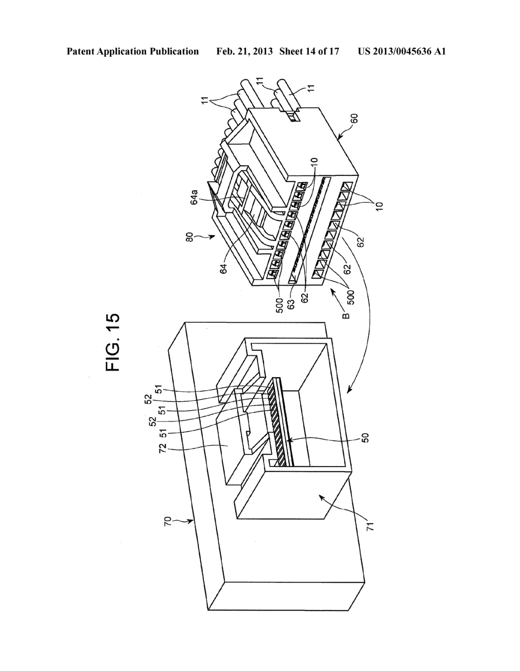 TERMINAL CONNECTED TO PRINTED CIRCUIT BOARD AND CONNECTOR INCLUDING THE     SAME - diagram, schematic, and image 15