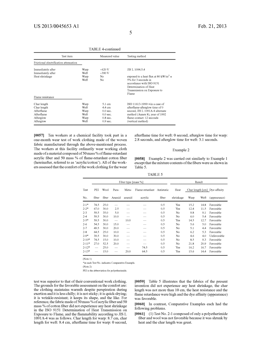 PROTECTIVE SUIT FABRIC AND SPUN YARN USED FOR THE SAME - diagram, schematic, and image 06