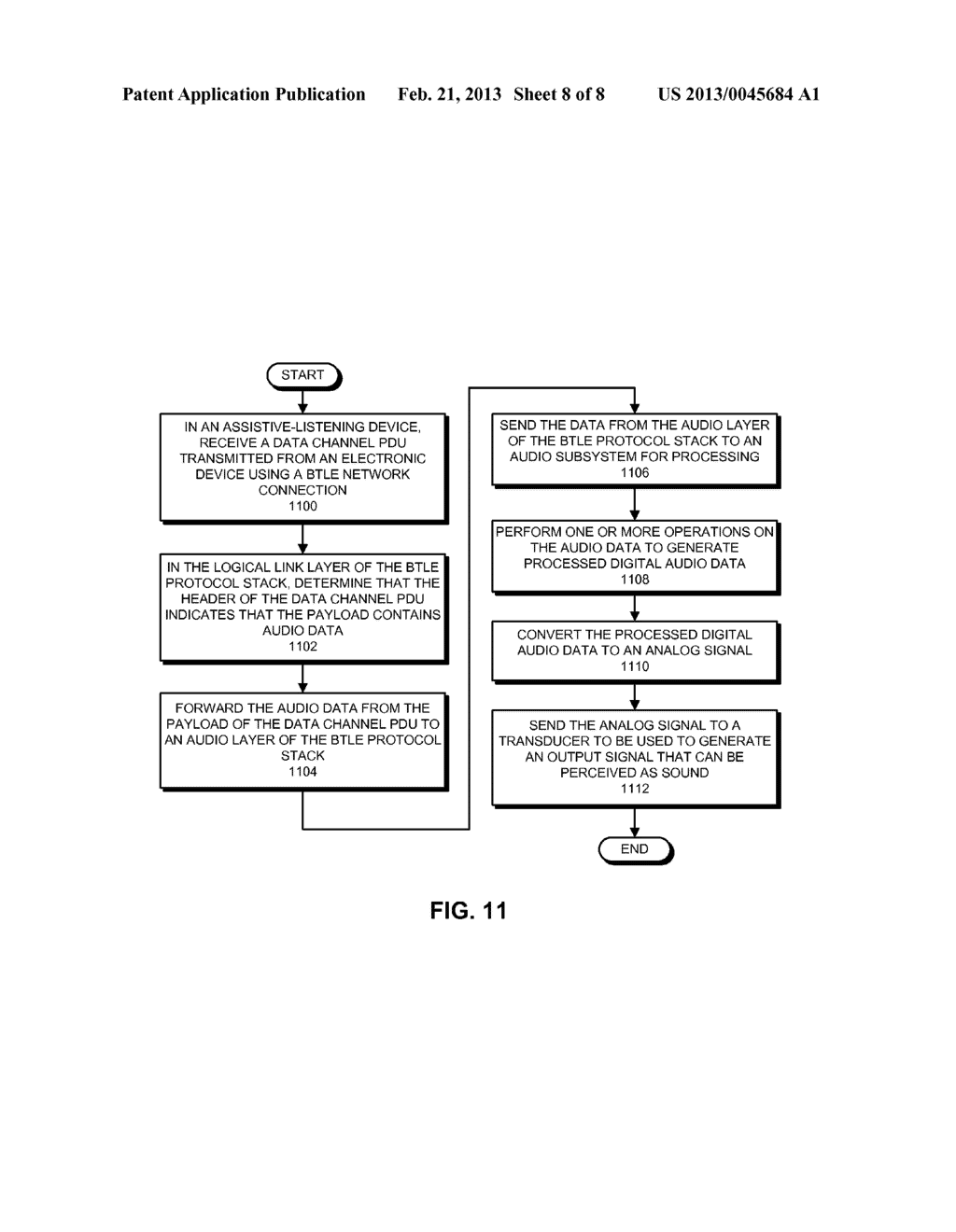 AUDIO TRANSFER USING THE BLUETOOTH LOW ENERGY STANDARD - diagram, schematic, and image 09