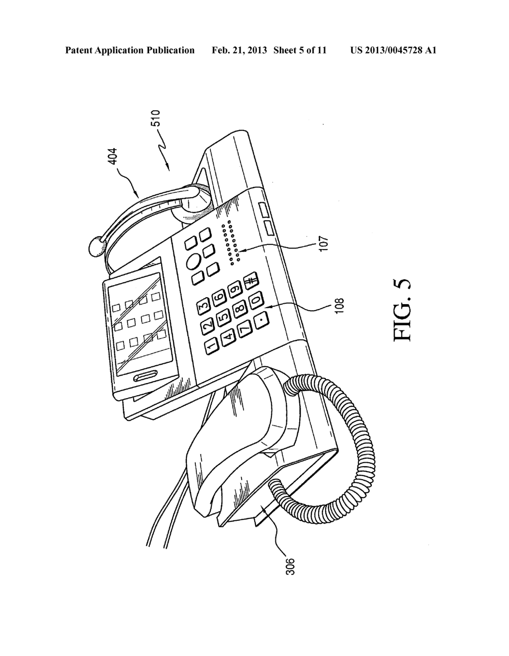 System And Method For Receiving And Placing Telephone Calls - diagram, schematic, and image 06