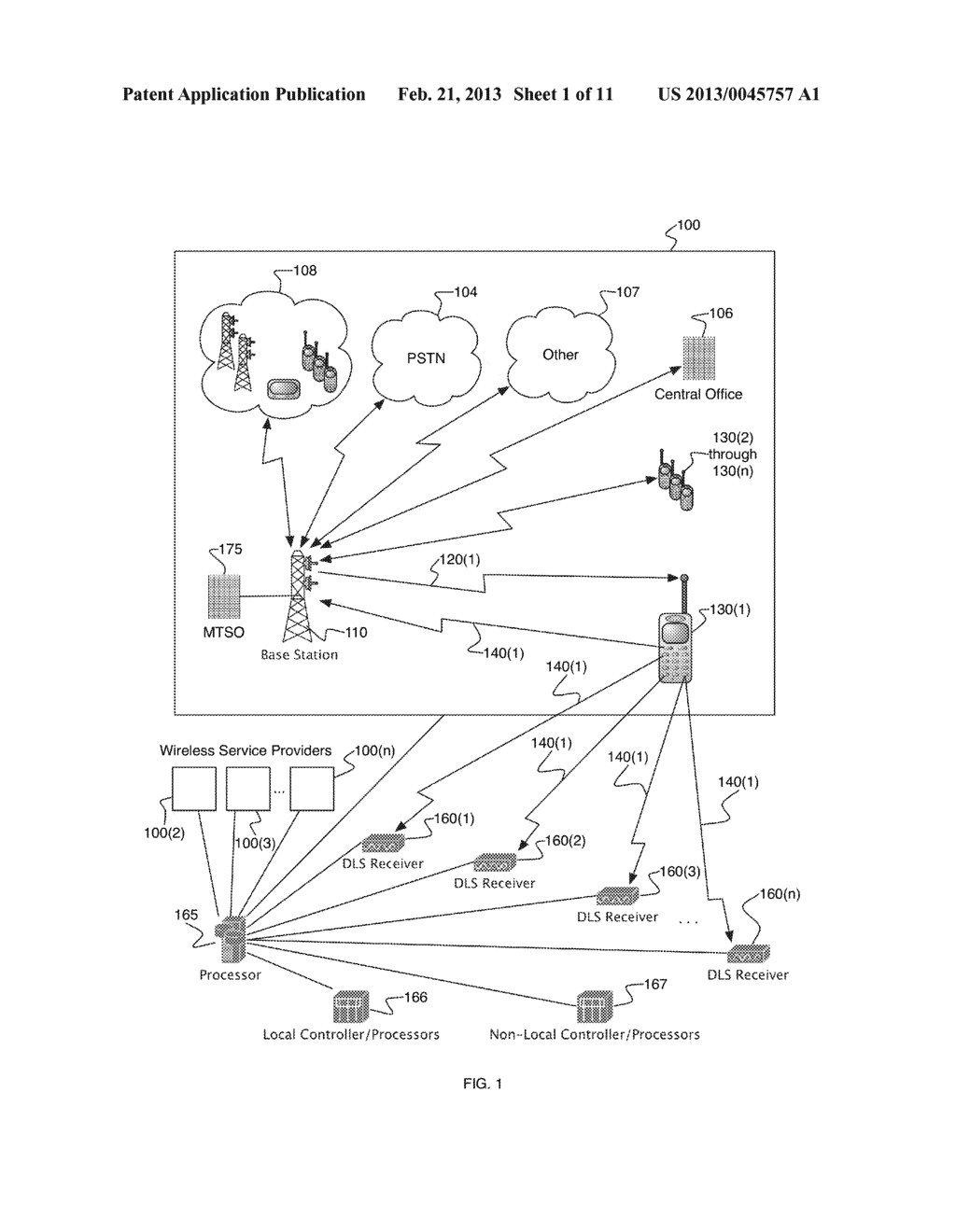 SYSTEMS AND METHODS FOR GATHERING INFORMATION ABOUT DISCRETE WIRELESS     TERMINALS - diagram, schematic, and image 02