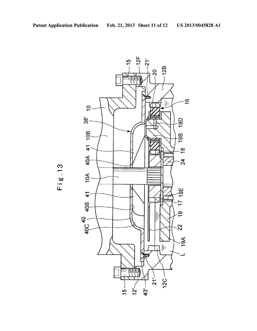 REVOLVING APPARATUS FOR CONSTRUCTION MACHINE - diagram, schematic, and image 12