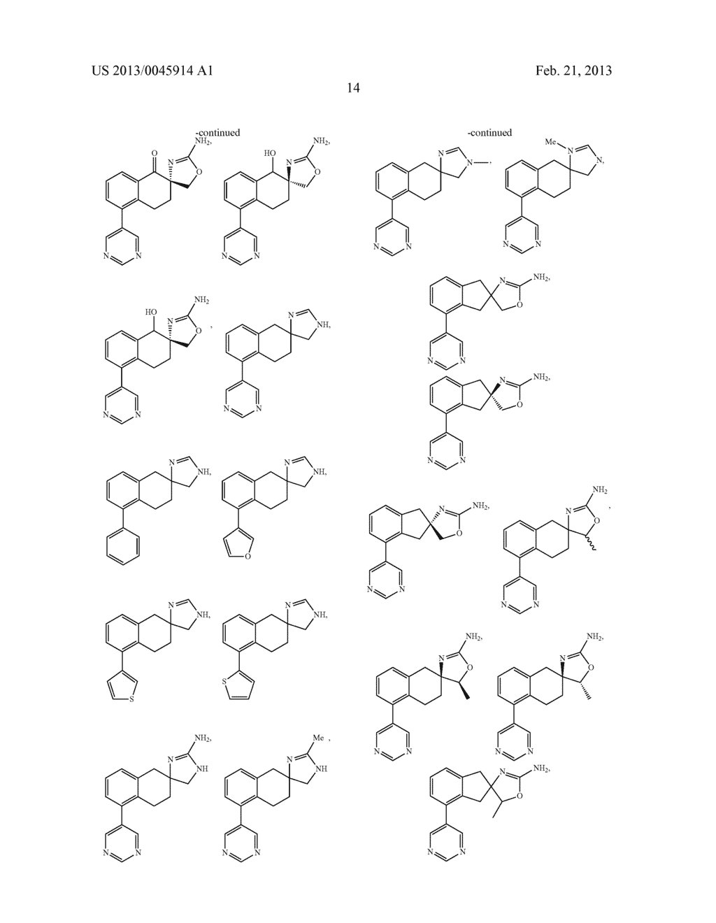 BIARYL SPIROAMINOOXAZOLINE ANALOGUES AS ALPHA2C ADRENERGIC RECEPTOR     MODULATORS - diagram, schematic, and image 15