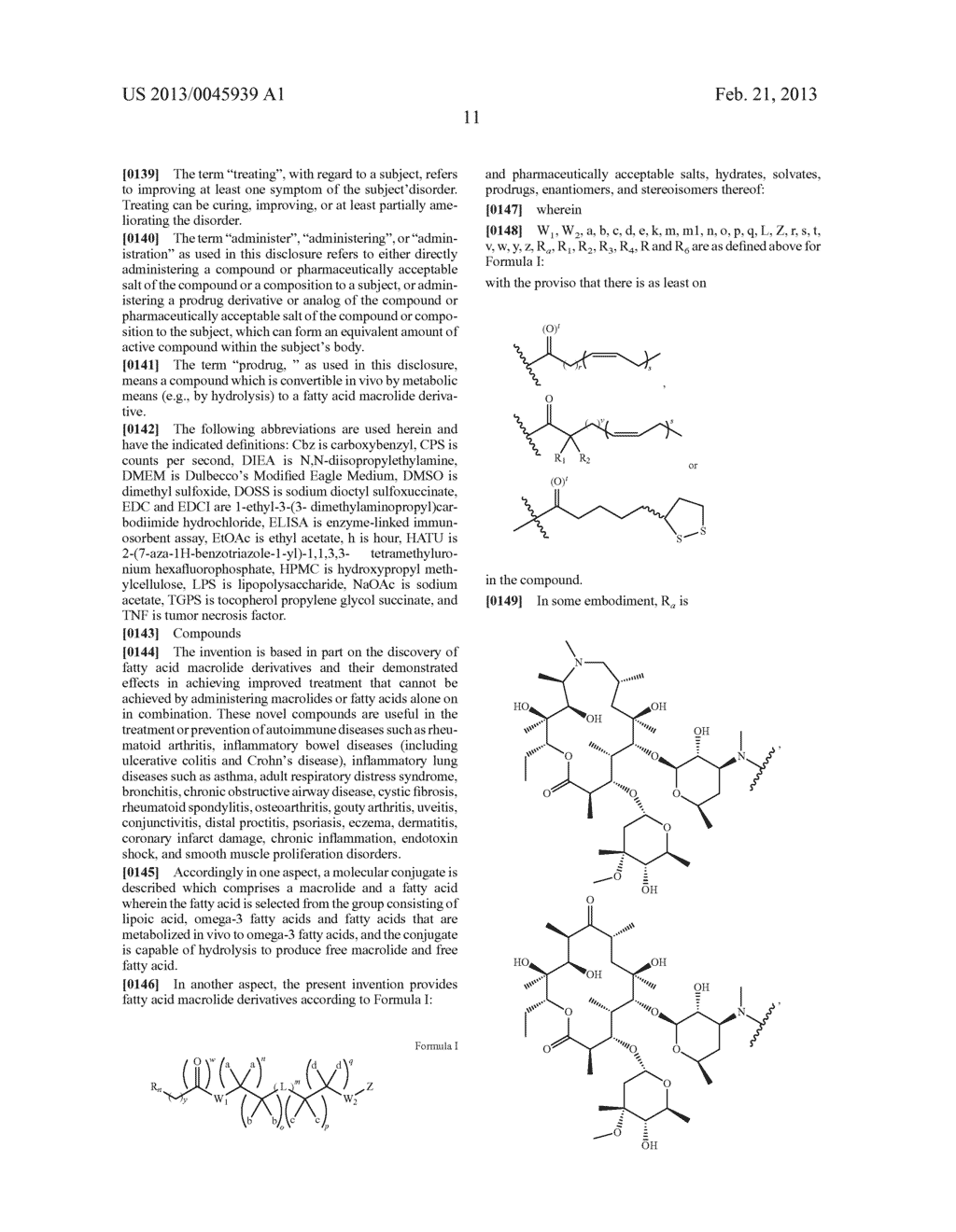 FATTY ACID MACROLIDE DERIVATIVES AND THEIR USES - diagram, schematic, and image 12