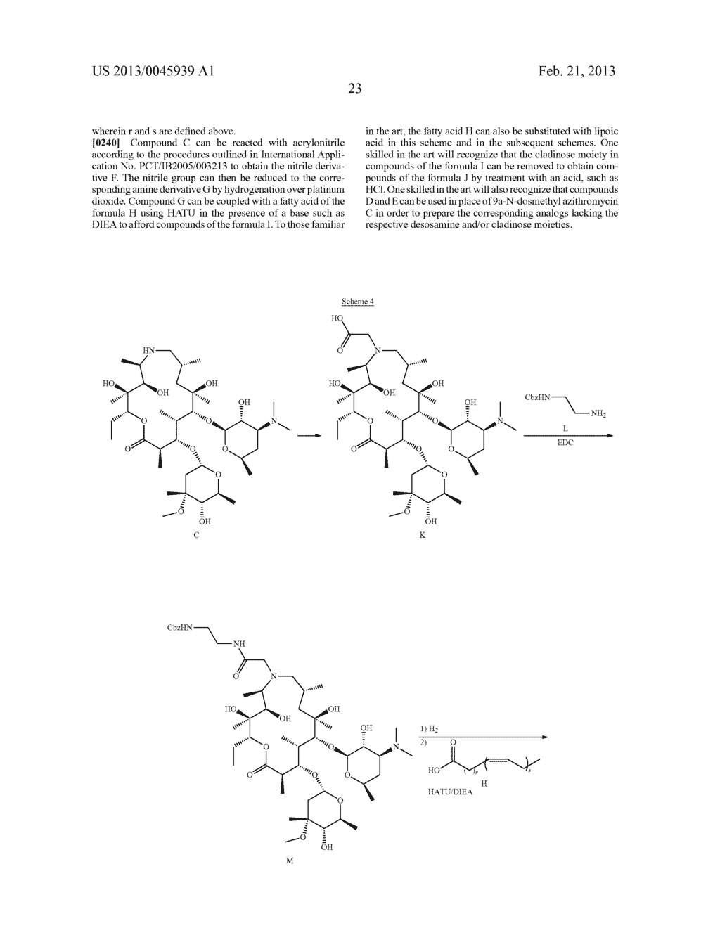 FATTY ACID MACROLIDE DERIVATIVES AND THEIR USES - diagram, schematic, and image 24