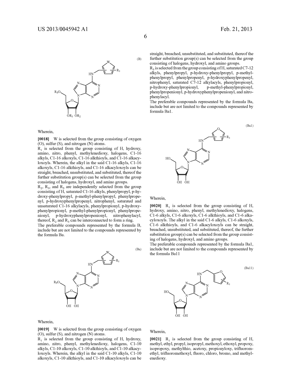 N6-SUBSTITUTED ADENOSINE DERIVATIVES AND N6-SUBSTITUTED ADENINE     DERIVATIVES AND USES THEREOF - diagram, schematic, and image 07