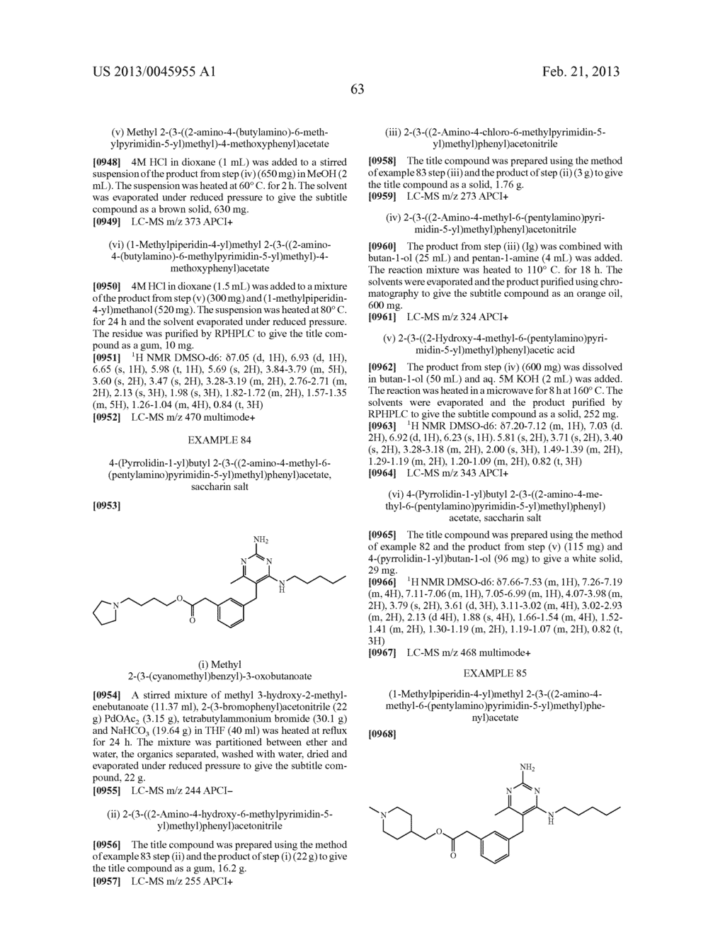 NOVEL COMPOUNDS - diagram, schematic, and image 66