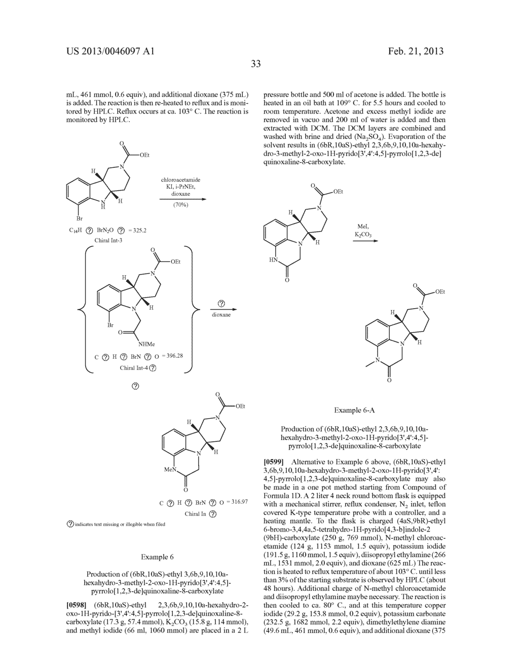 SUBSTITUTED HETEROCYCLE GAMMA-CARBOLINES SYNTHESIS - diagram, schematic, and image 34