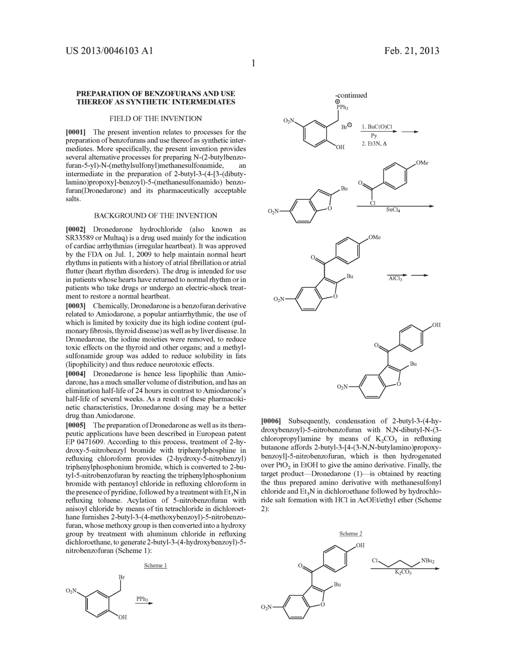 PREPARATION OF BENZOFURANS AND USE THEREOF AS SYNTHETIC INTERMEDIATES - diagram, schematic, and image 02