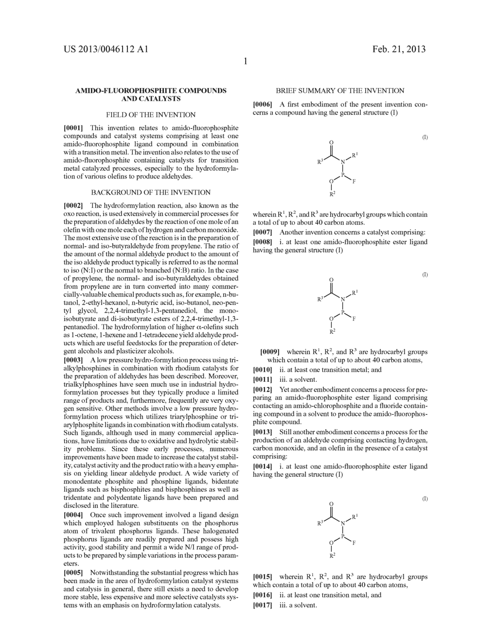 AMIDO-FLUOROPHOSPHITE COMPOUNDS AND CATALYSTS - diagram, schematic, and image 02