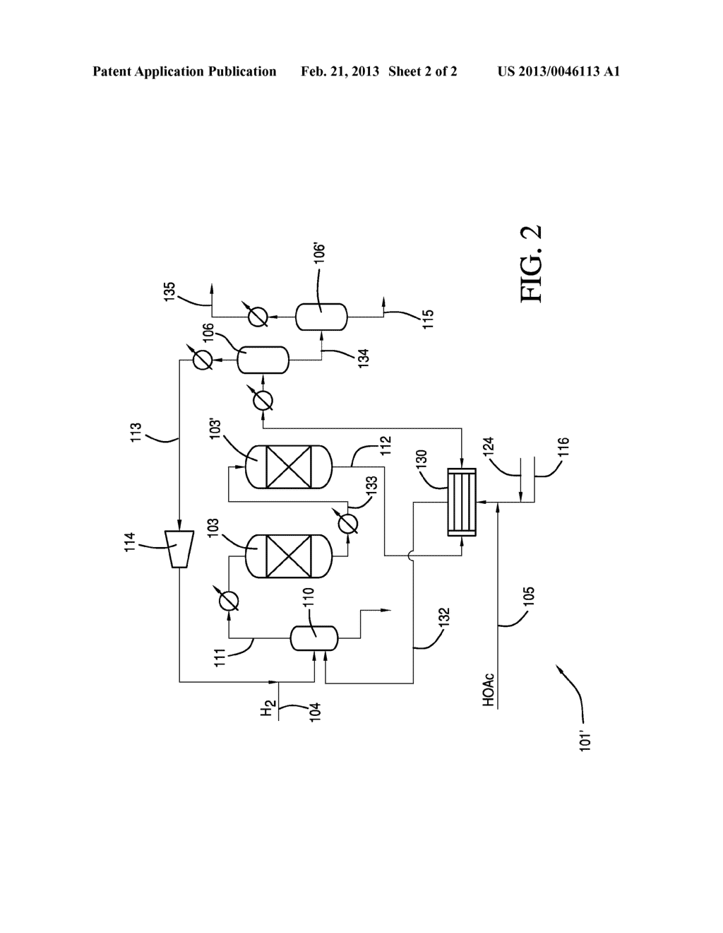 PROCESS FOR PURIFYING ETHANOL - diagram, schematic, and image 03