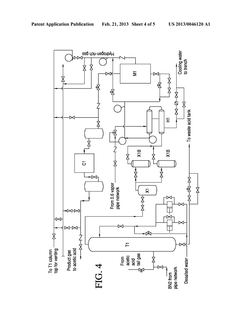 INTEGRATED PROCESS FOR PRODUCING ETHANOL - diagram, schematic, and image 05