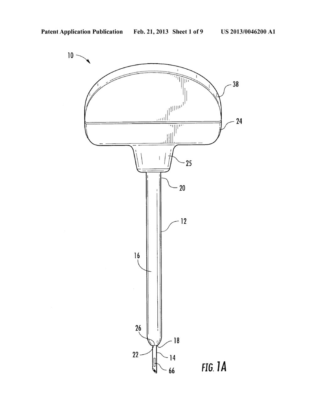 Instrument For Concurrent Injection Of Anesthesia And Removal Of Specimens     From A Body - diagram, schematic, and image 02