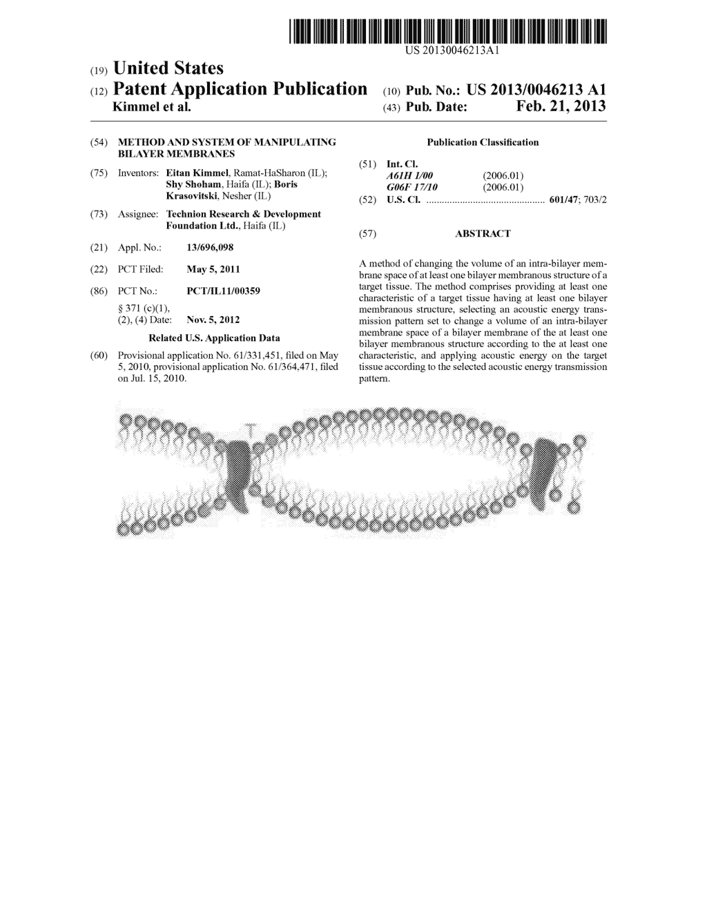 METHOD AND SYSTEM OF MANIPULATING BILAYER MEMBRANES - diagram, schematic, and image 01