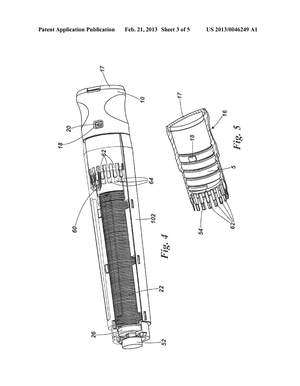 INJECTOR APPARATUS HAVING A CLUTCH TO INHIBIT FORWARD MOVEMENT OF THE     PLUNGER - diagram, schematic, and image 04