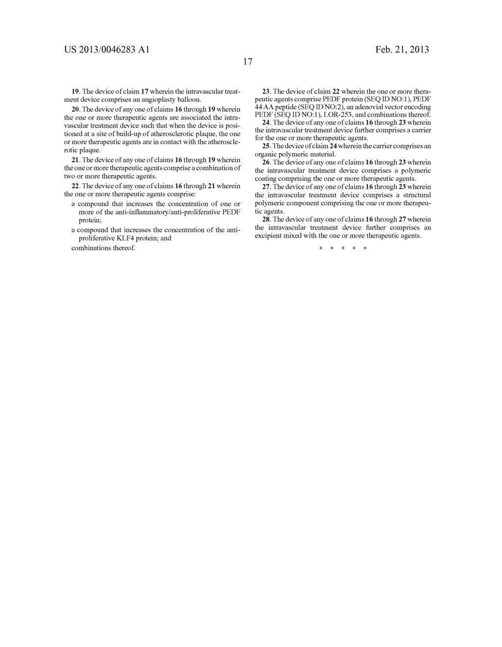 METHODS AND INTRAVASCULAR TREATMENT DEVICES FOR TREATMENT OF     ATHEROSCLEROSIS - diagram, schematic, and image 37