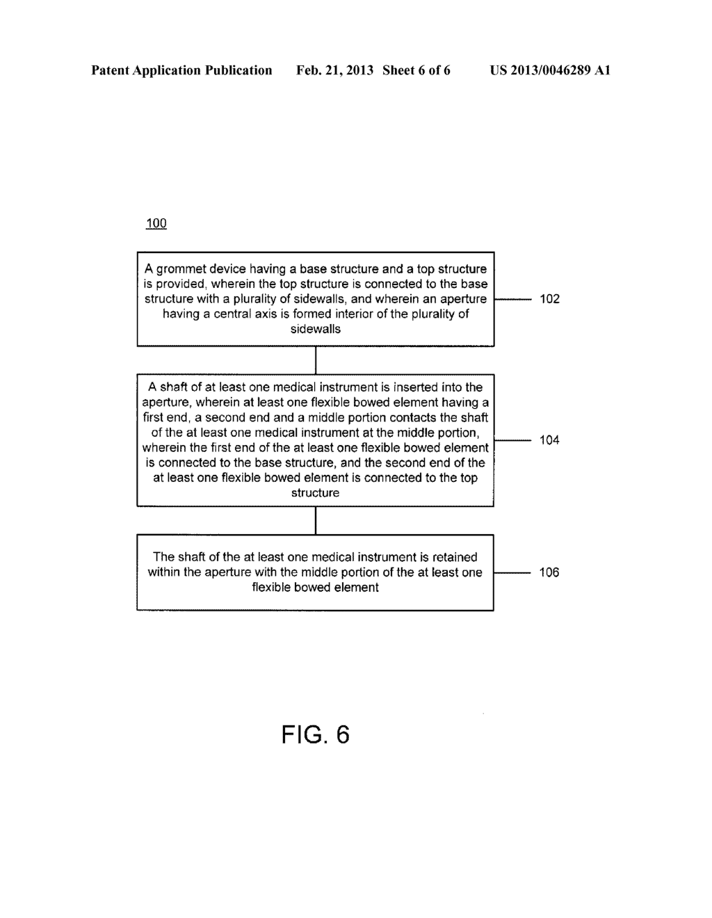 Grommet Device with Flexible Bowed Members and Methods of Using Thereof - diagram, schematic, and image 07