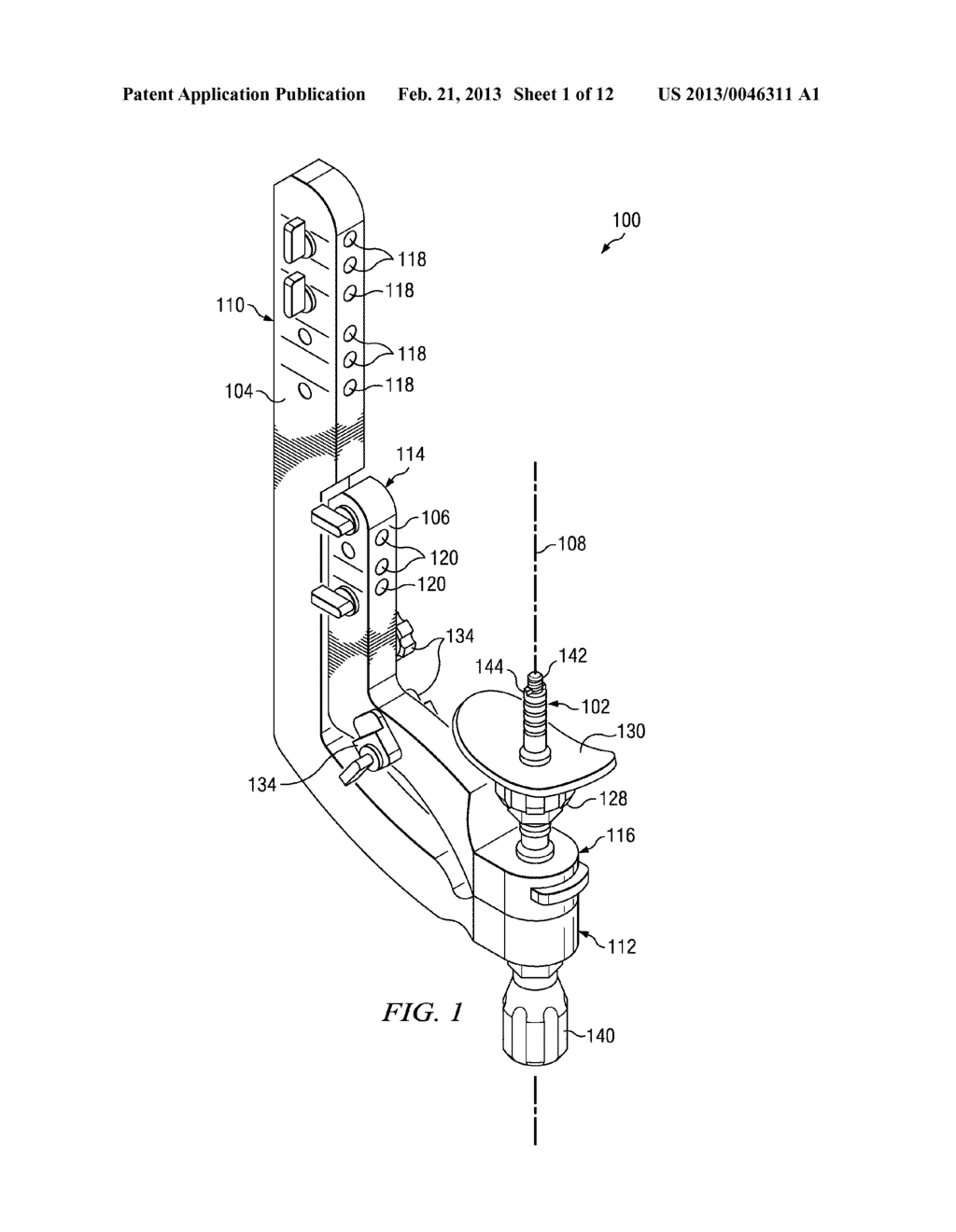 TARGETING ASSEMBLY FOR A COMPRESSION NAIL SYSTEM - diagram, schematic, and image 02