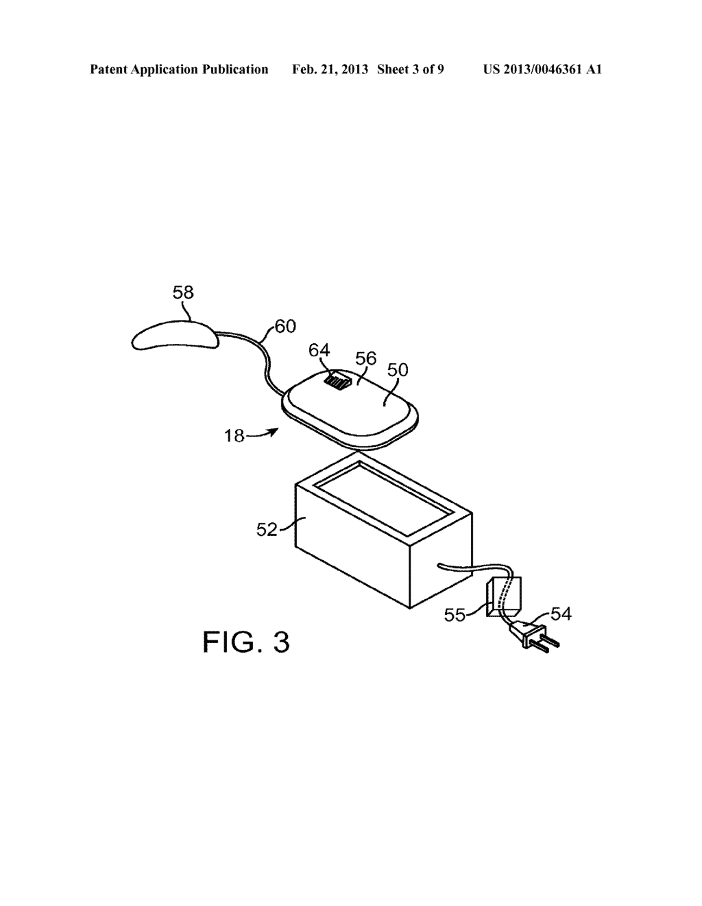 MOLDABLE CHARGER WITH SHAPE-SENSING MEANS FOR AN IMPLANTABLE PULSE     GENERATOR - diagram, schematic, and image 04