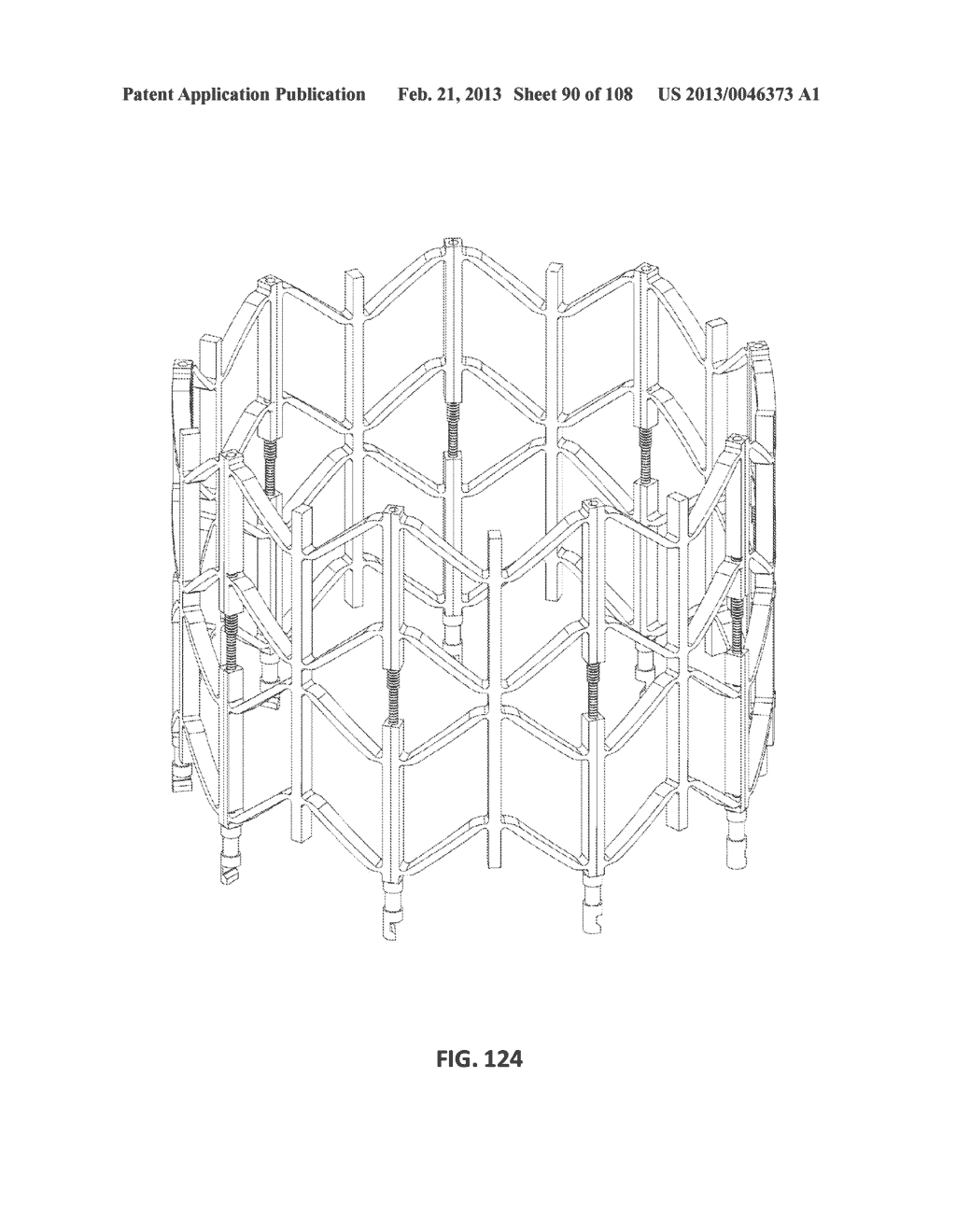 Actively Controllable Stent, Stent Graft, Heart Valve and Method of     Controlling Same - diagram, schematic, and image 91