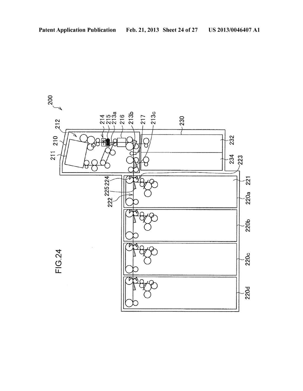 BANKNOTE DEPOSIT AND WITHDRAWAL DEVICE AND BANKNOTE DEPOSIT AND WITHDRAWAL     CONTROL METHOD - diagram, schematic, and image 25