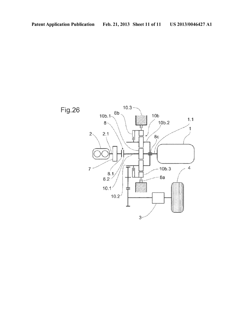 Motor Vehicle With A Combined Drive - diagram, schematic, and image 12