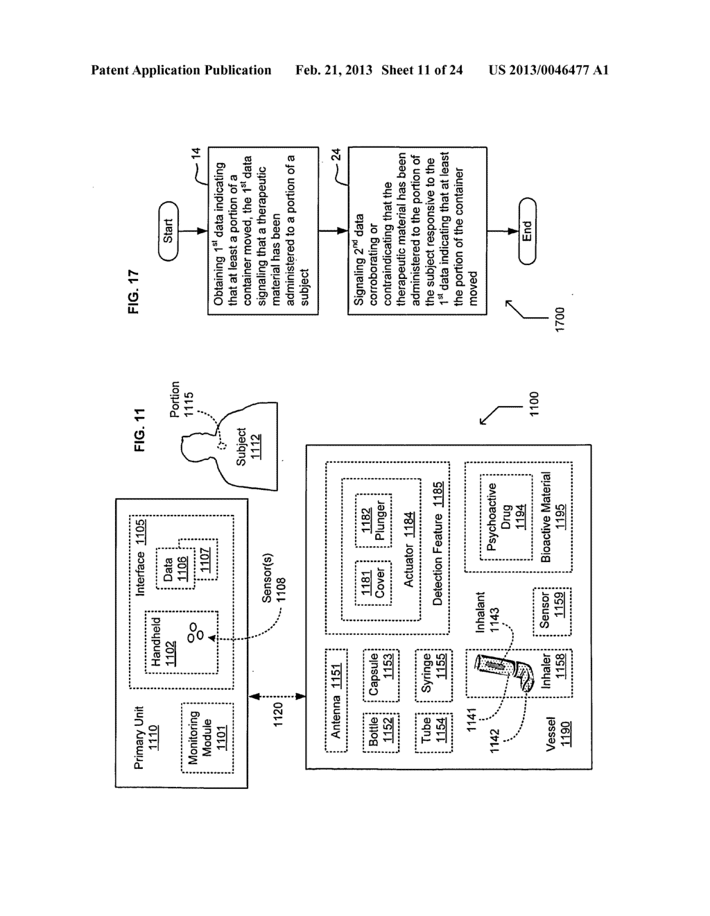 Systematic distillation of status data relating to regimen compliance - diagram, schematic, and image 12