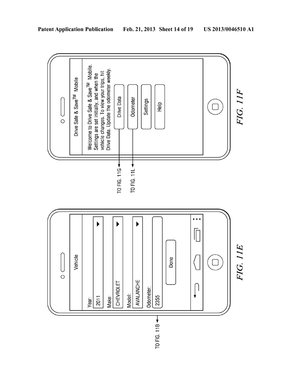 Systems and Methods for Controlling the Collection of Vehicle Use Data     Using a Mobile Device - diagram, schematic, and image 15