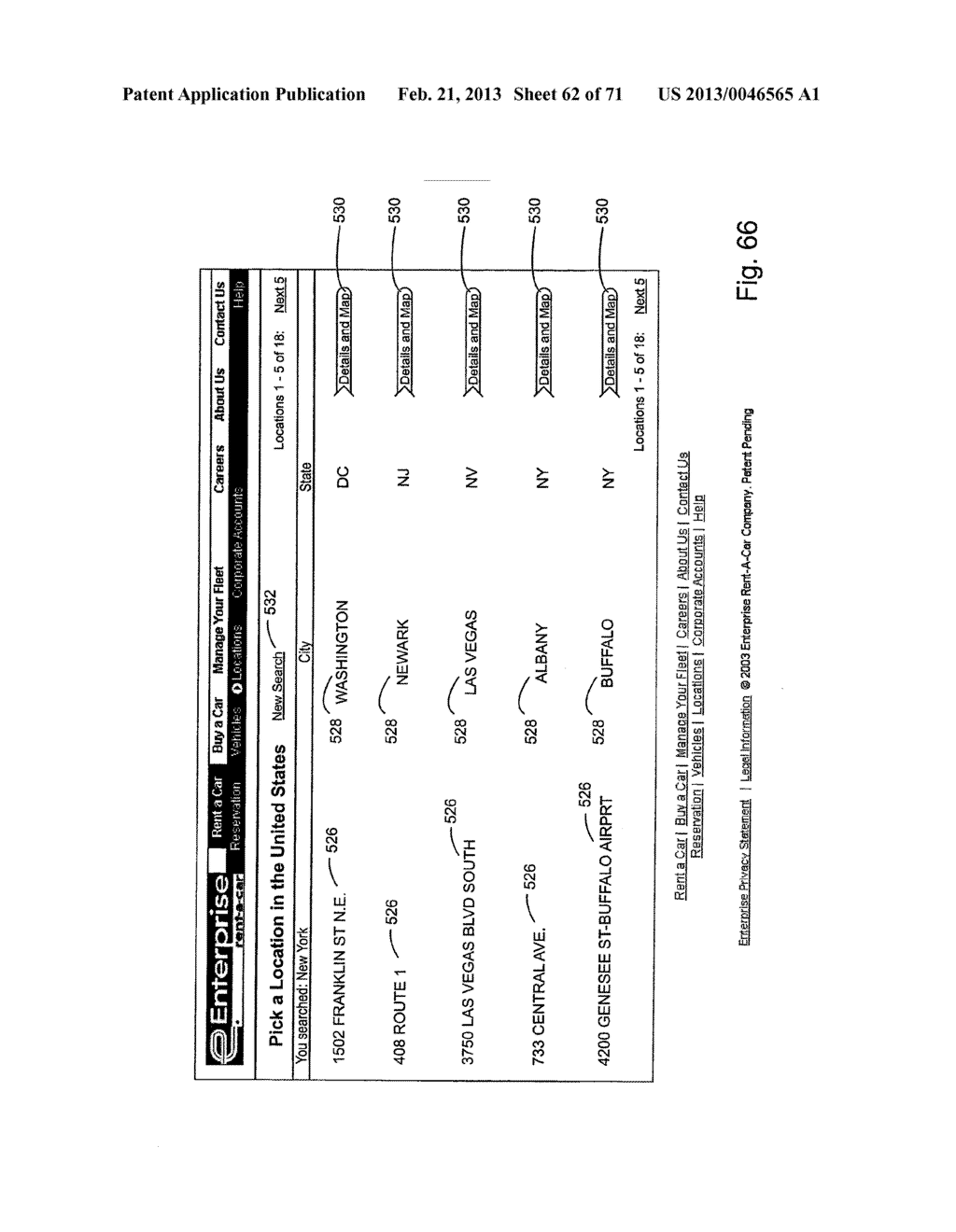 Method and Apparatus for Improved Customer Profiling for Rental Vehicle     Reservations - diagram, schematic, and image 63