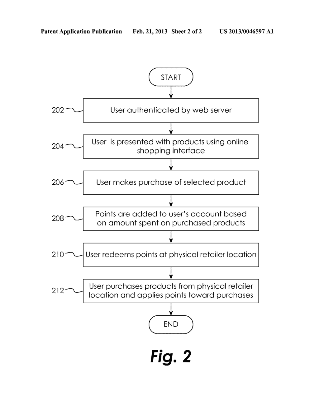 SYSTEM AND METHOD FOR PROVIDING PURCHASE REWARDS - diagram, schematic, and image 03