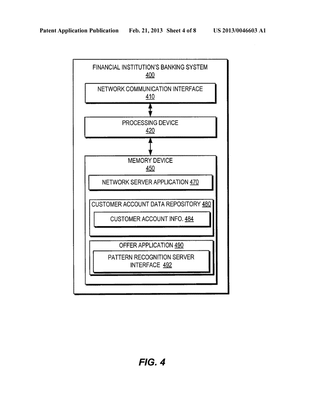 METHOD OF PROVIDING AN OFFER BASED ON A PROJECTED PATH TRIGGERED BY A     POINT OF SALE TRANSACTION - diagram, schematic, and image 05