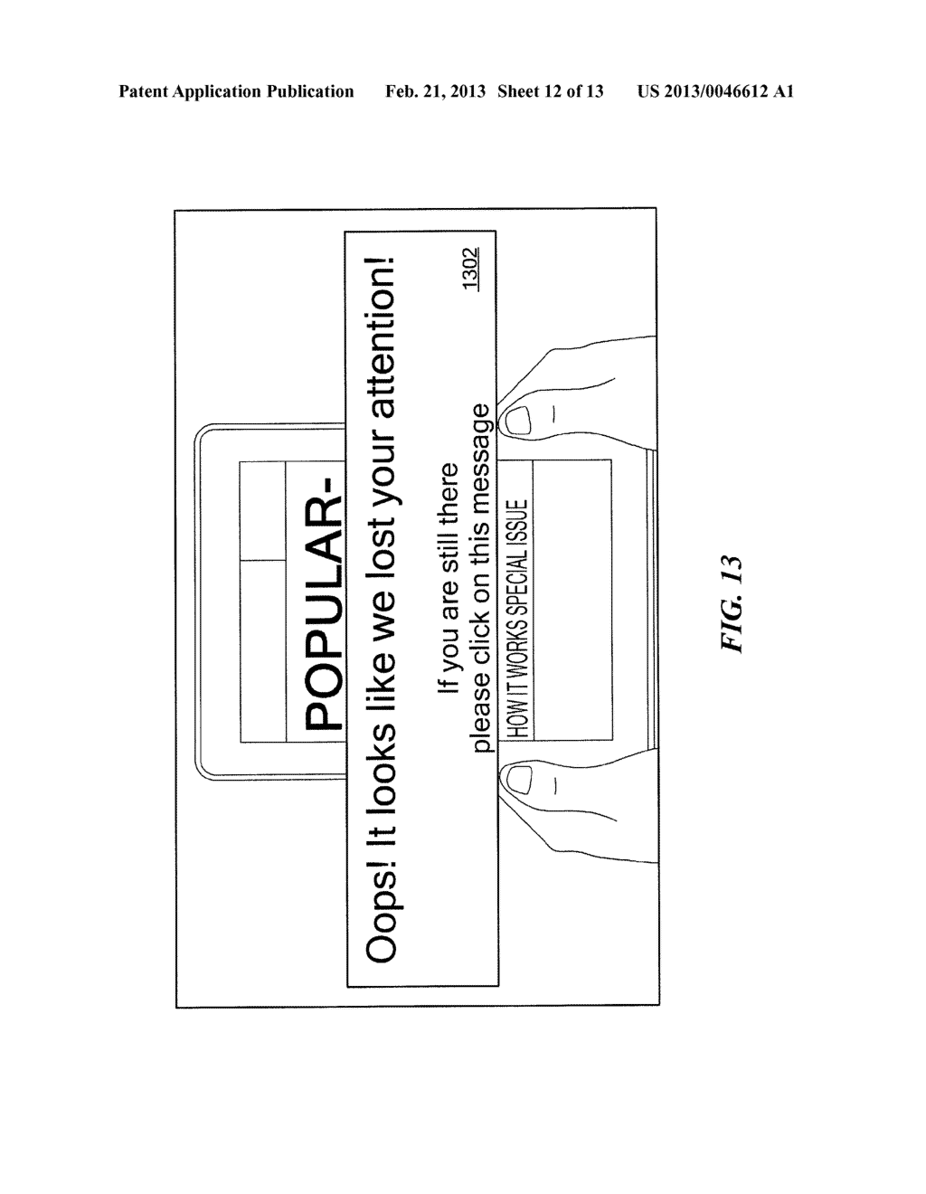 ATTENTION ASSURANCE METHOD AND SYSTEM - diagram, schematic, and image 13