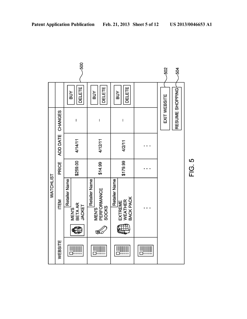 SYSTEM FOR COORDINATING INFORMATION FROM A PLURALITY OF WEBSITES AND     SELECTIVELY PROVIDING THIS INFORMATION TO A USER - diagram, schematic, and image 06