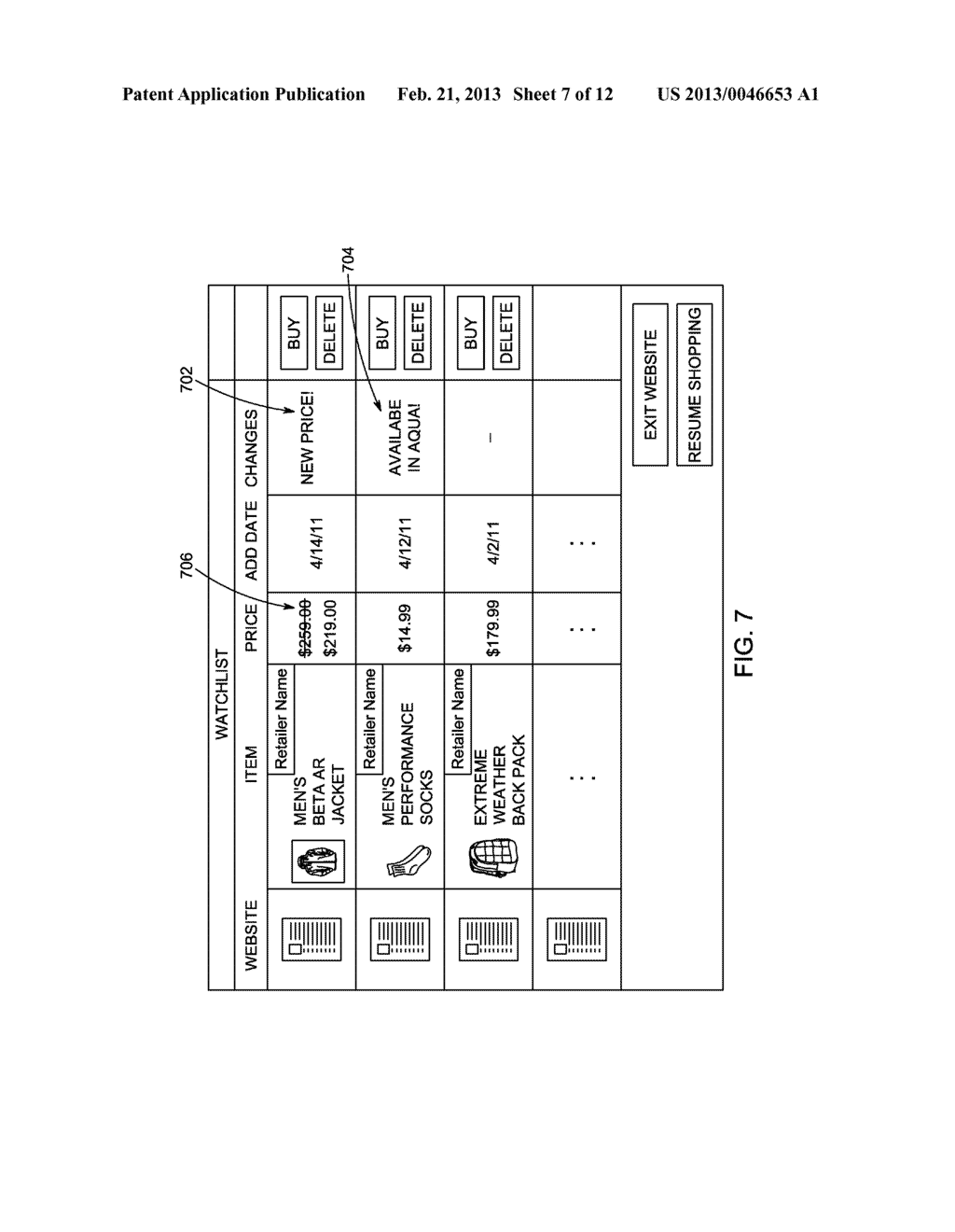 SYSTEM FOR COORDINATING INFORMATION FROM A PLURALITY OF WEBSITES AND     SELECTIVELY PROVIDING THIS INFORMATION TO A USER - diagram, schematic, and image 08