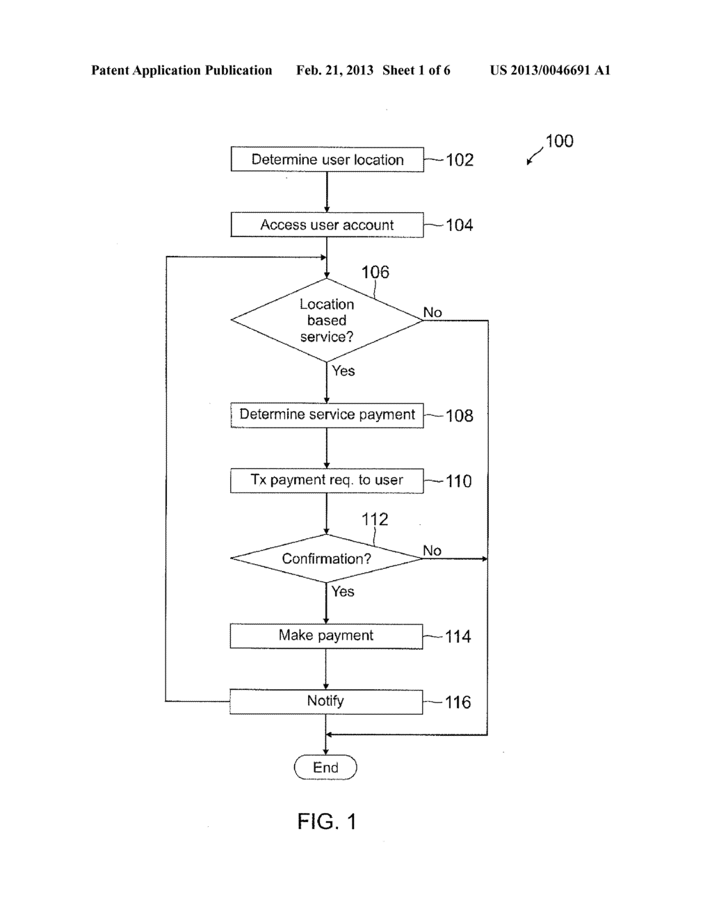 LOCATION-BASED SERVICE PAYMENT AND SETUP - diagram, schematic, and image 02