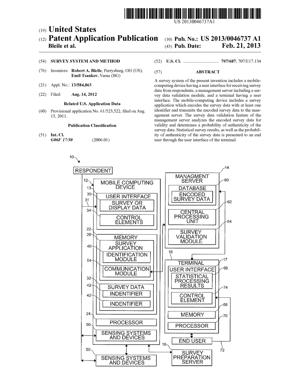 SURVEY SYSTEM AND METHOD - diagram, schematic, and image 01