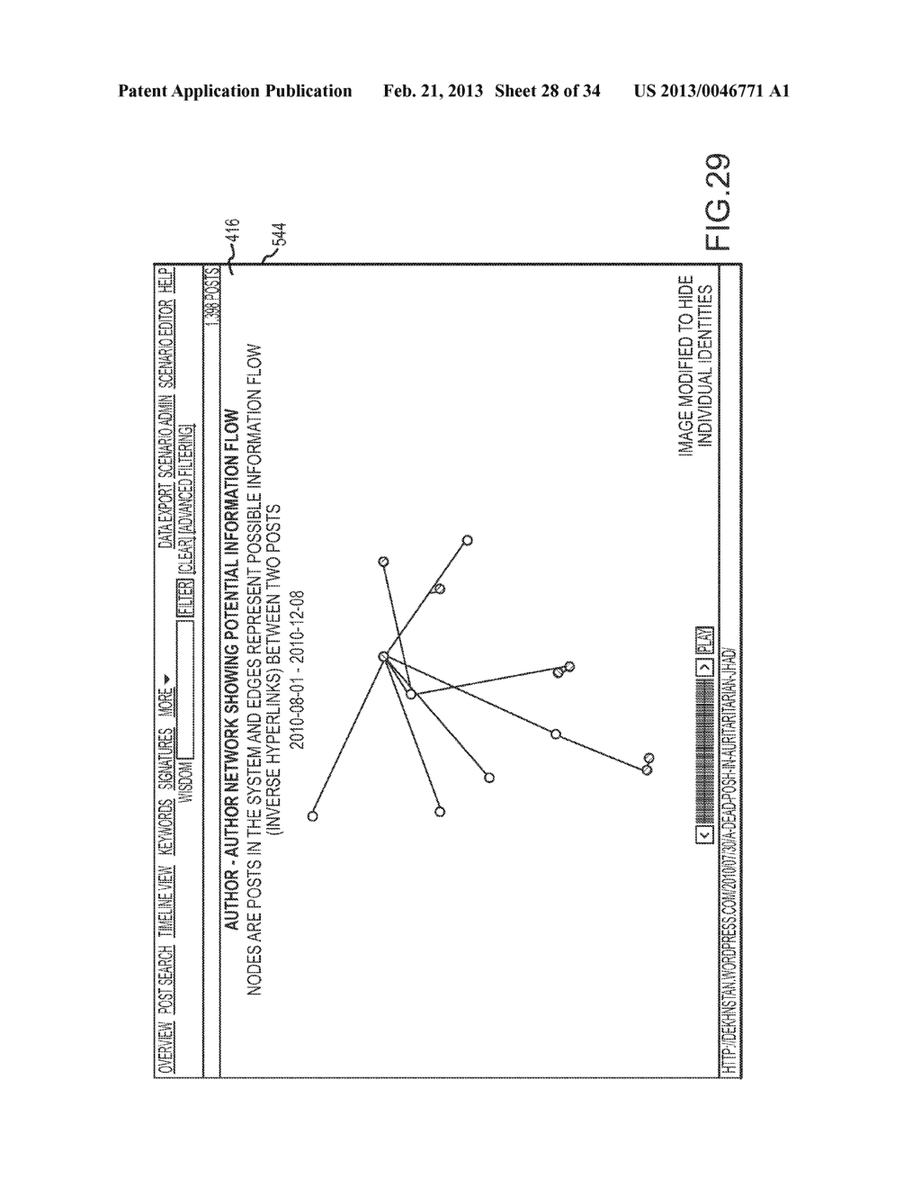 SYSTEMS AND METHODS FOR FACILITATING THE GATHERING OF OPEN SOURCE     INTELLIGENCE - diagram, schematic, and image 29