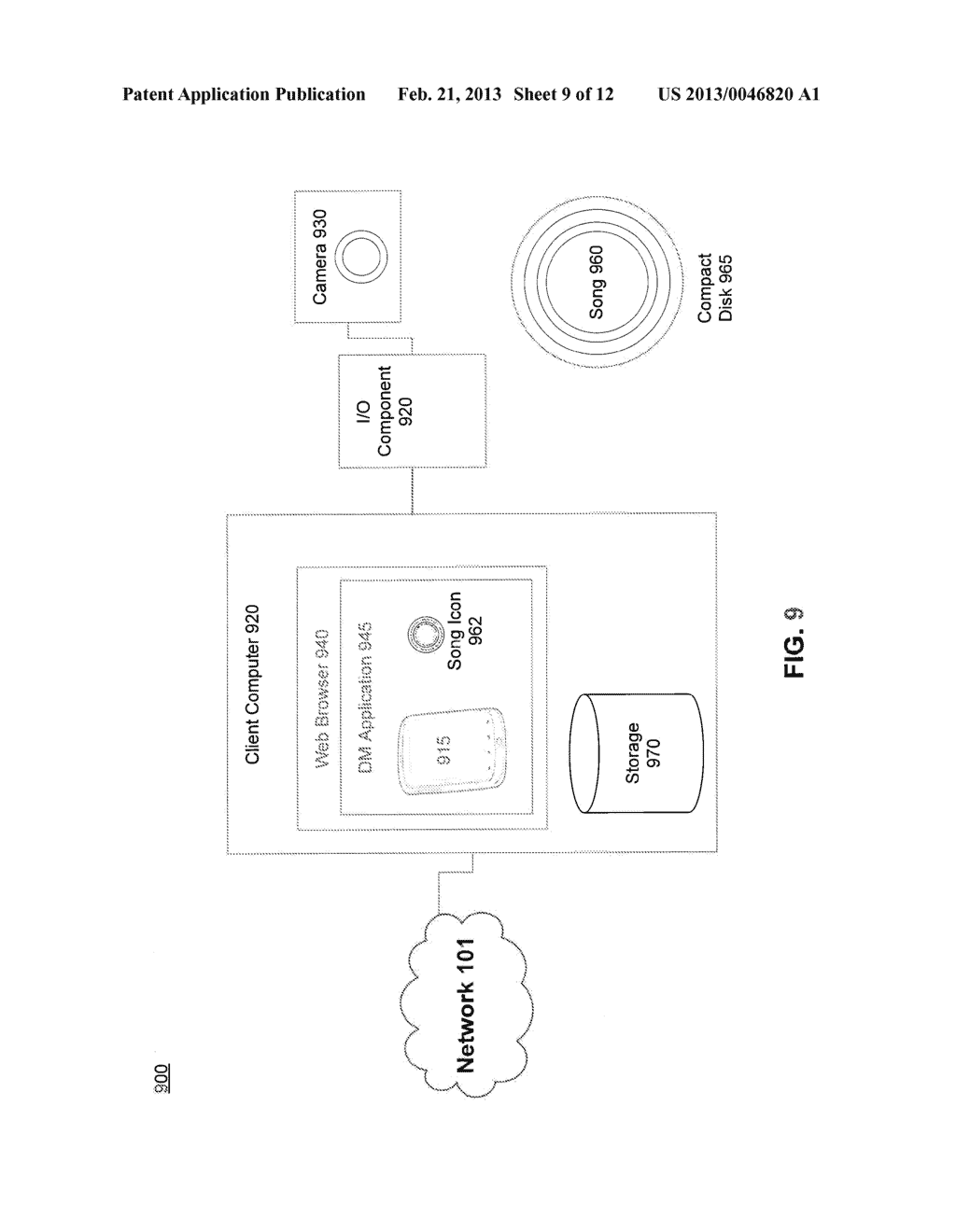 Manipulaton of an Inventory of Content Items on a Mobile Device by a     Network-Based Application - diagram, schematic, and image 10