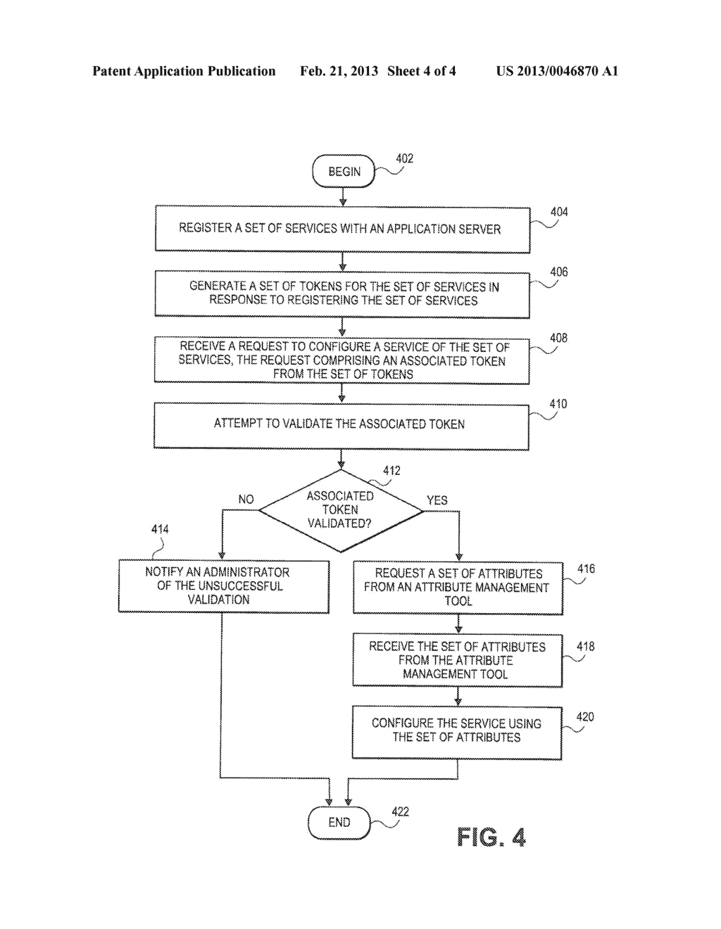 SYSTEMS AND METHODS FOR MANAGING ATTRIBUTES ASSOCIATED WITH AN APPLICATION     SERVER - diagram, schematic, and image 05