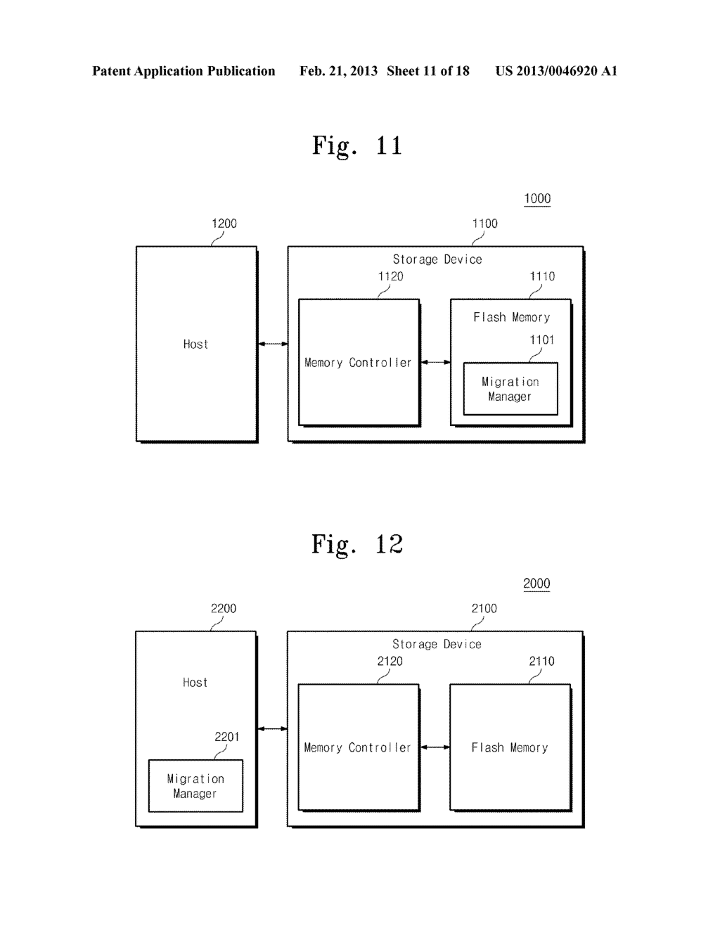 NONVOLATILE MEMORY SYSTEM WITH MIGRATION MANAGER - diagram, schematic, and image 12