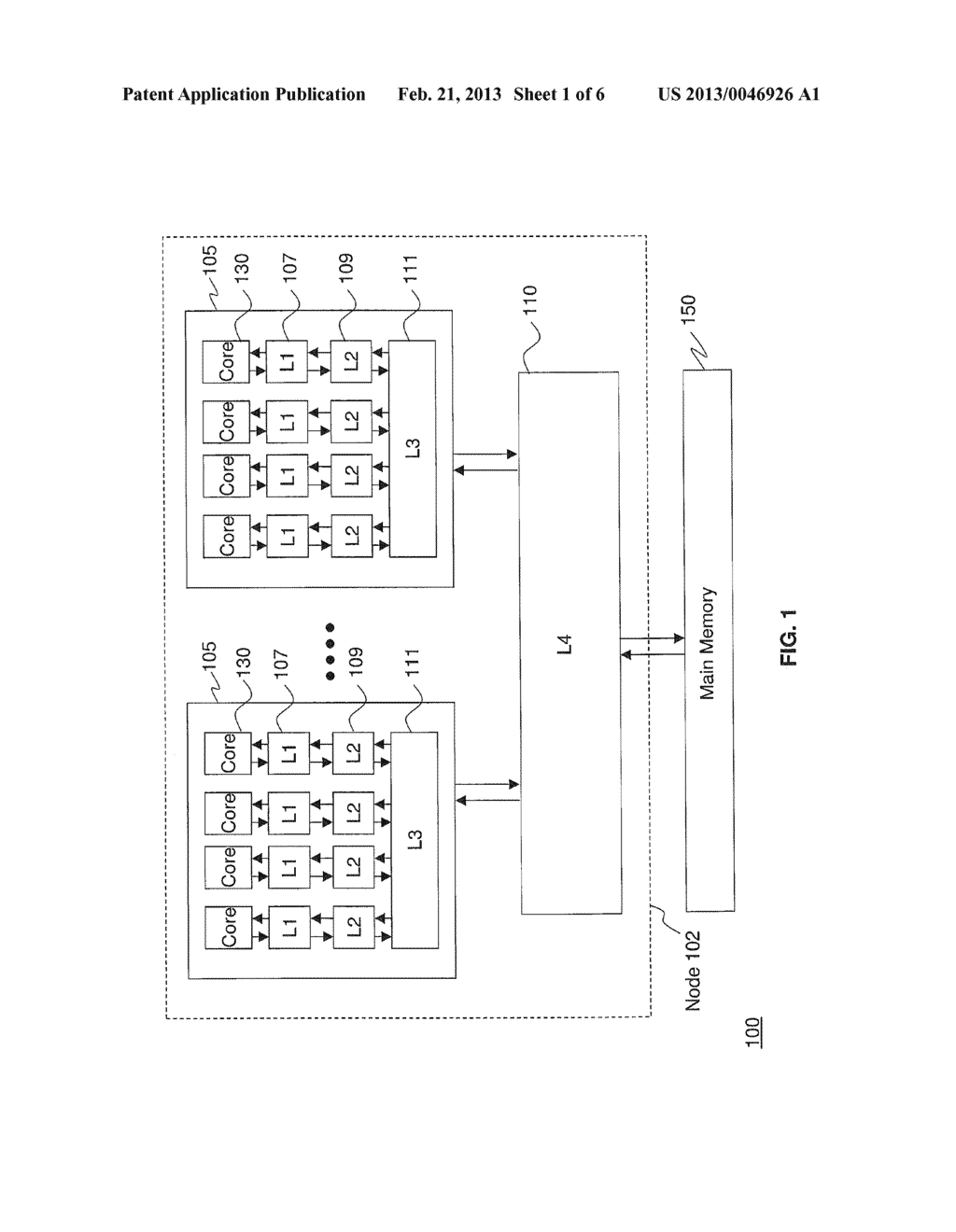 EDRAM REFRESH IN A HIGH PERFORMANCE CACHE ARCHITECTURE - diagram, schematic, and image 02