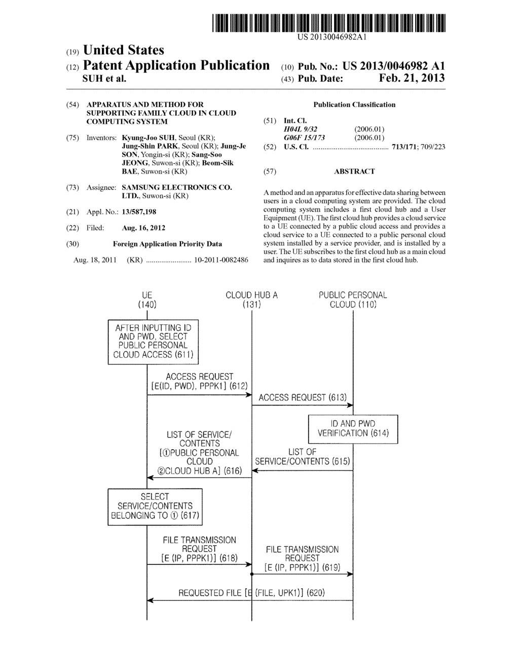 APPARATUS AND METHOD FOR SUPPORTING FAMILY CLOUD IN CLOUD COMPUTING SYSTEM - diagram, schematic, and image 01